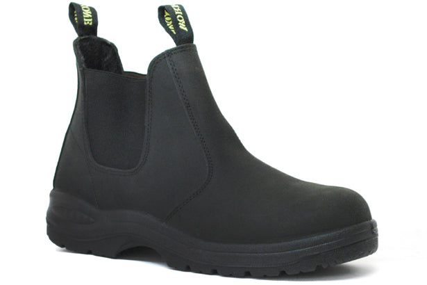 Owen black【１】 New Rock 110-S1 Unisex Black Leather Boots rock Goth Emo
