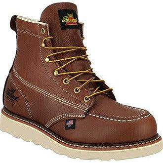 men's 6" Thorogood wedge sole work boots 814-4200