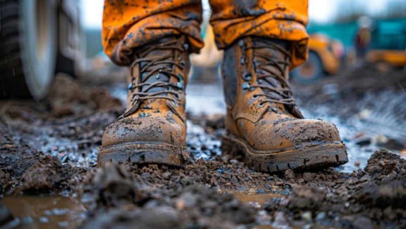 Importance of safety shoes cleaning.