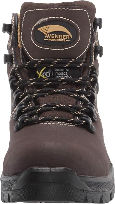 WMNS BRN 6" WP MET CARBON TOE