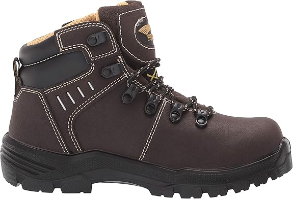 WMNS BRN 6" WP MET CARBON TOE