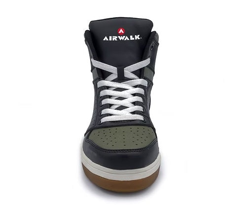AIRWALK BLK/OLIVE HI-TOP