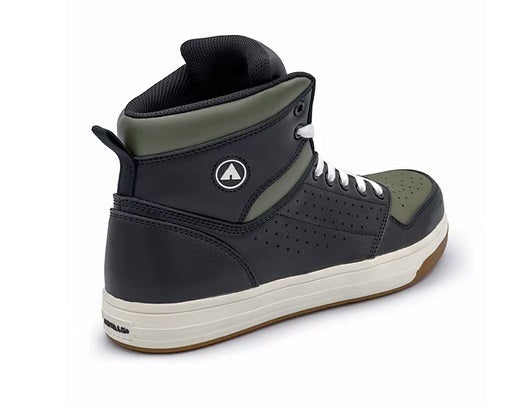 AIRWALK BLK/OLIVE HI-TOP