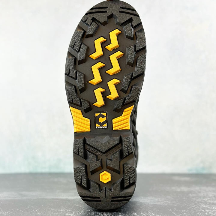 Chinook Black Work Boots | Industrial Shoeworks