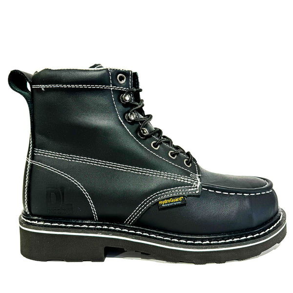 DL WORK BLK 6" W/P P/R S/Z 90'