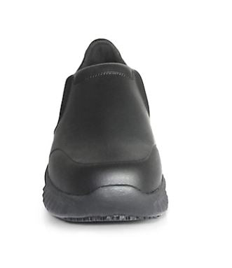 BLACK EASY ON SOFT TOE SLIP-ON