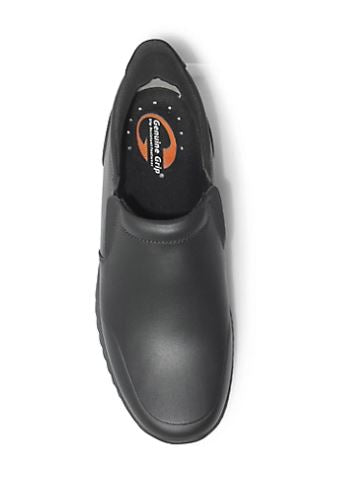 BLACK EASY ON SOFT TOE SLIP-ON