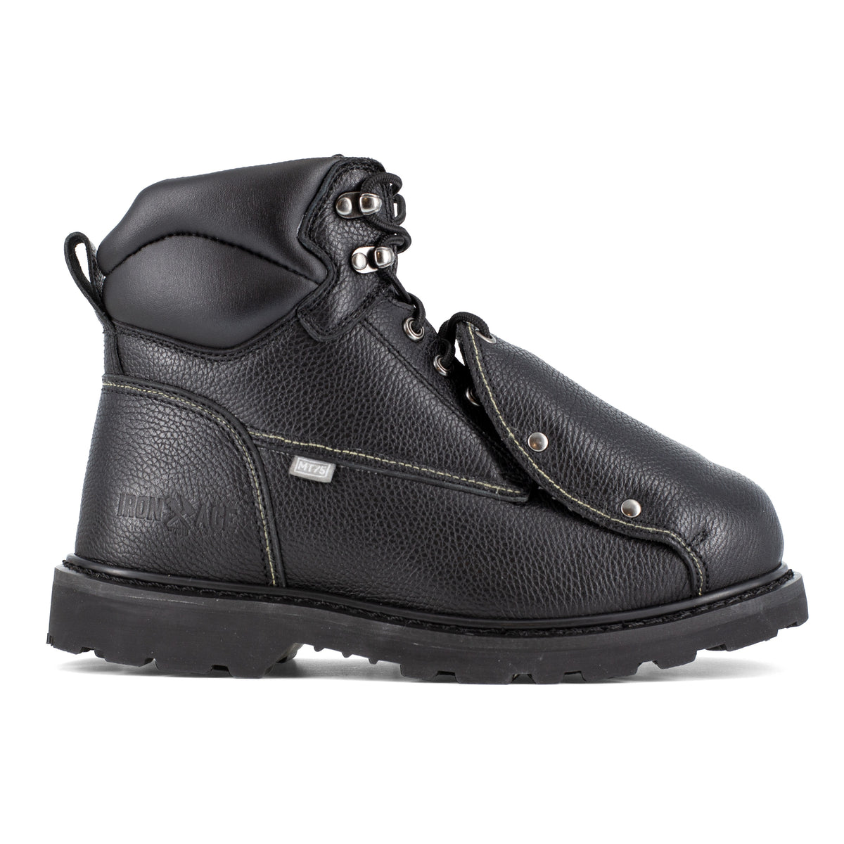 6 INCH BLACK EXT. MET BOOT