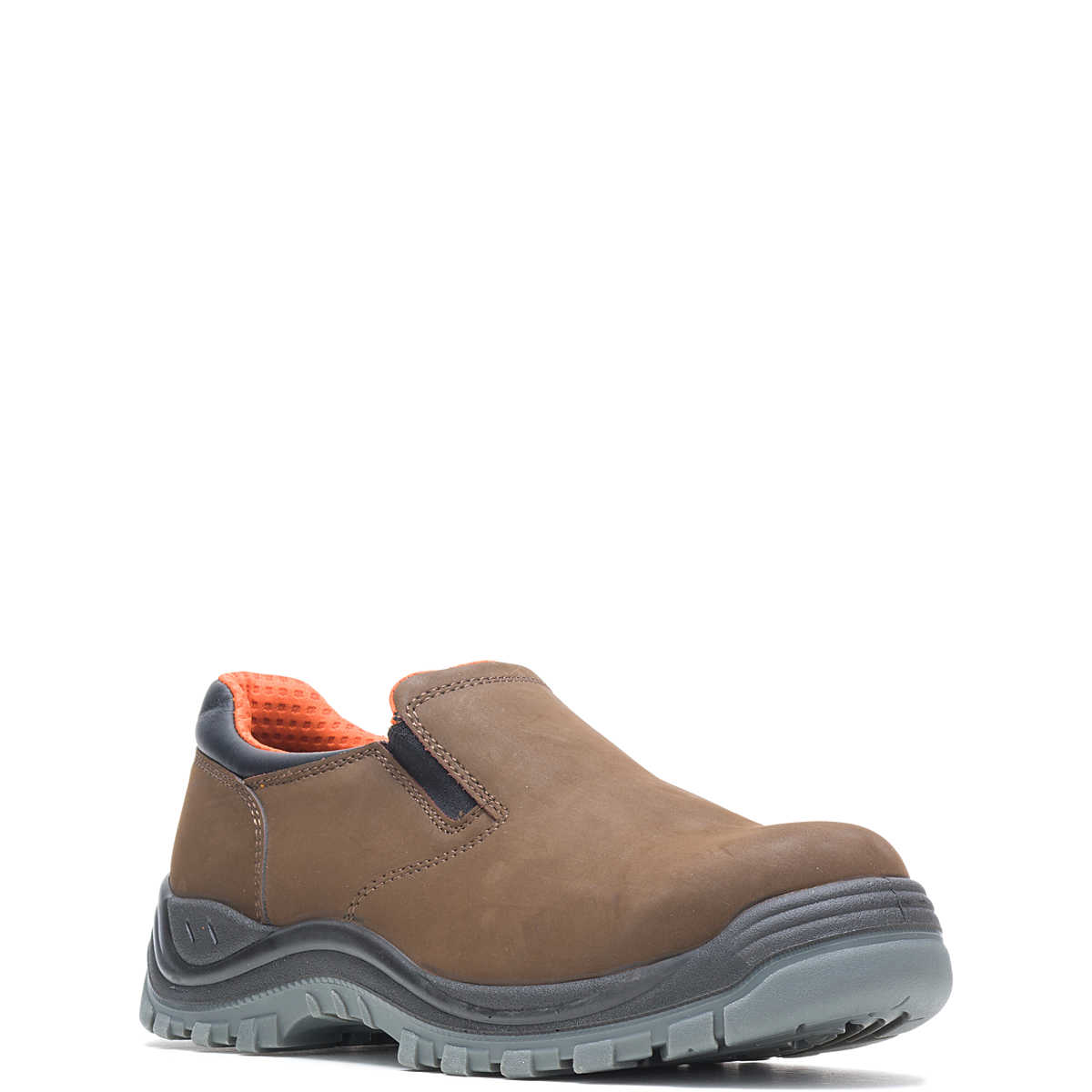 Men's Knox Brown Casual Slip on Shoes | Industrial Shoeworks