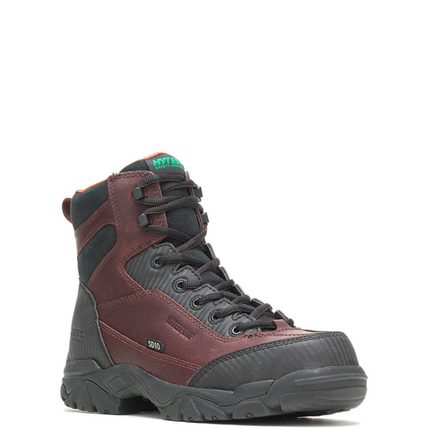 HYTEST APEX W/P RED BRN HIKER