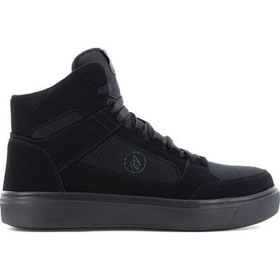 SUEDE/MESH BLACK HI TOP