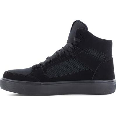 SUEDE/MESH BLACK HI TOP
