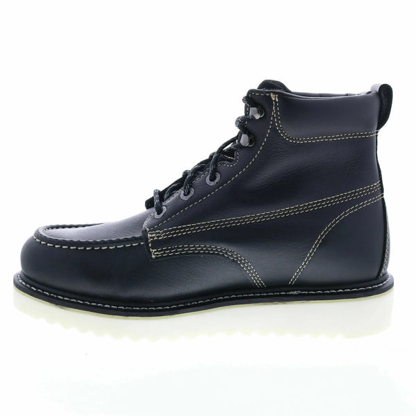MEN'S WOLVERINE  BLACK 6" SOFT TOE WORK WEDGE W08151