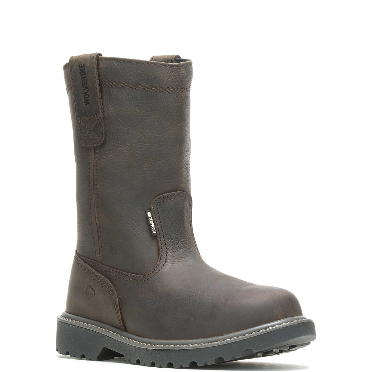 FLOORHAND SOFT TOE PLL-ON BRN