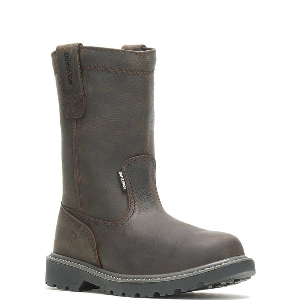FLOORHAND SOFT TOE PLL-ON BRN