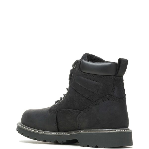 WOLVERINE FLOORHAND W/P BLK 6"