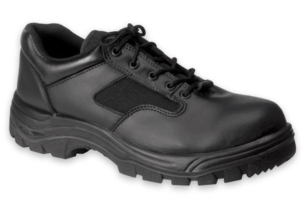 BLACK SOFT TOE WORK OXFD