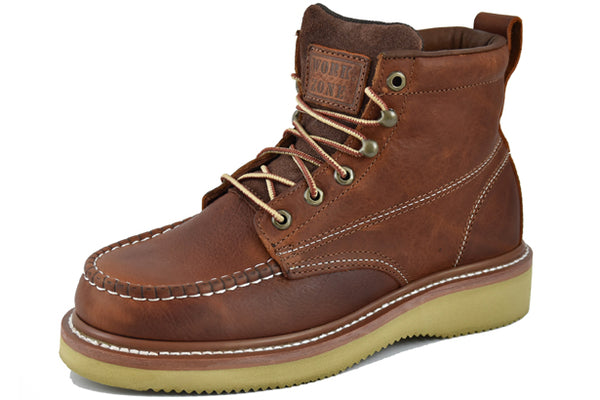 WZN634-BRN WORKZONE SOFT TOE 6 INCH