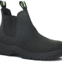 BLACK SIDE GORE SOFT TOE BOOT