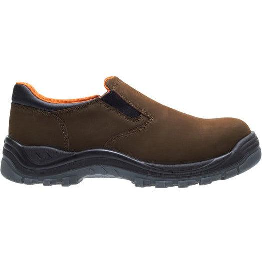 Buy Online Premium Quality MEN'S HYTEST KNOX BROWN SLIP-ON K10781 | Best Safety Shoes and Boots - Shoeworks