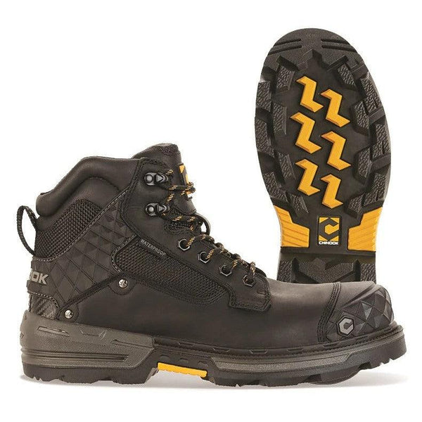 Buy Online Premium Quality MEN'S CHINOOK PLLTJACK BLK 6" W/P CH7310-001 | Best Safety Shoes and Boots - Shoeworks