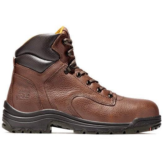 Buy Online Premium Quality MEN'S TIMBERLAND PRO TITAN 6" BROWN TM26063 | Best Safety Shoes and Boots - Shoeworks