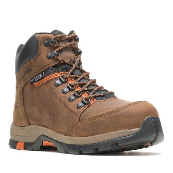 Buy Online Premium Quality MEN'S WOLVERINE BROWN GRAYSON STEEL TOE BOOT W211043 | Best Safety Shoes and Boots - Shoeworks