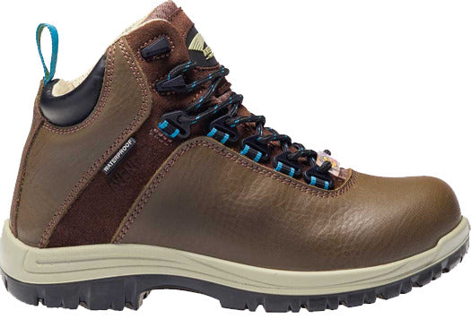 Buy Online Premium Quality WOMEN'S AVENGERS BROWN/WHT 6"  W/P P/R A7285 | Best Safety Shoes and Boots - Shoeworks