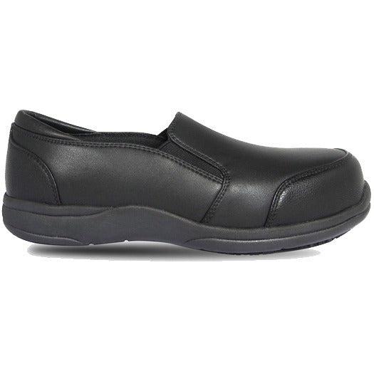 Buy Online Premium Quality WOMEN'S GENUINE GRIP BLACK S/R COMP TOE GG350 | Best Safety Shoes and Boots - Shoeworks