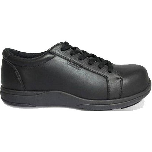 Buy Online Premium Quality WOMAN'S GENUINE GRIP  BLACK OXFORD S/R COMP TOE GG360 | Best Safety Shoes and Boots - Shoeworks