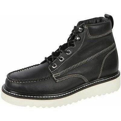 Buy Online Premium Quality MEN'S WOLVERINE  BLACK 6" SOFT TOE WORK WEDGE W08151 | Best Safety Shoes and Boots - Shoeworks