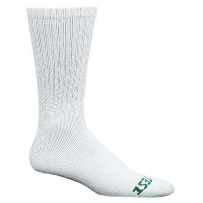Buy Online Premium Quality WHITE CREW SOCK | Best Safety Shoes and Boots - Shoeworks